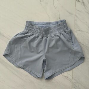 lululemon athletica Light Blue Athletic Shorts